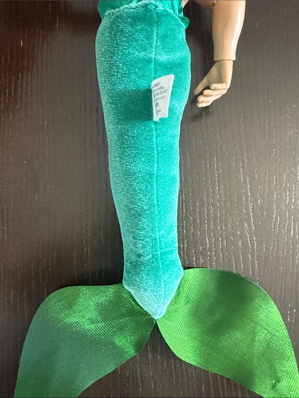 Rare Disney Little Mermaid King Triton Collector Doll with Hard top